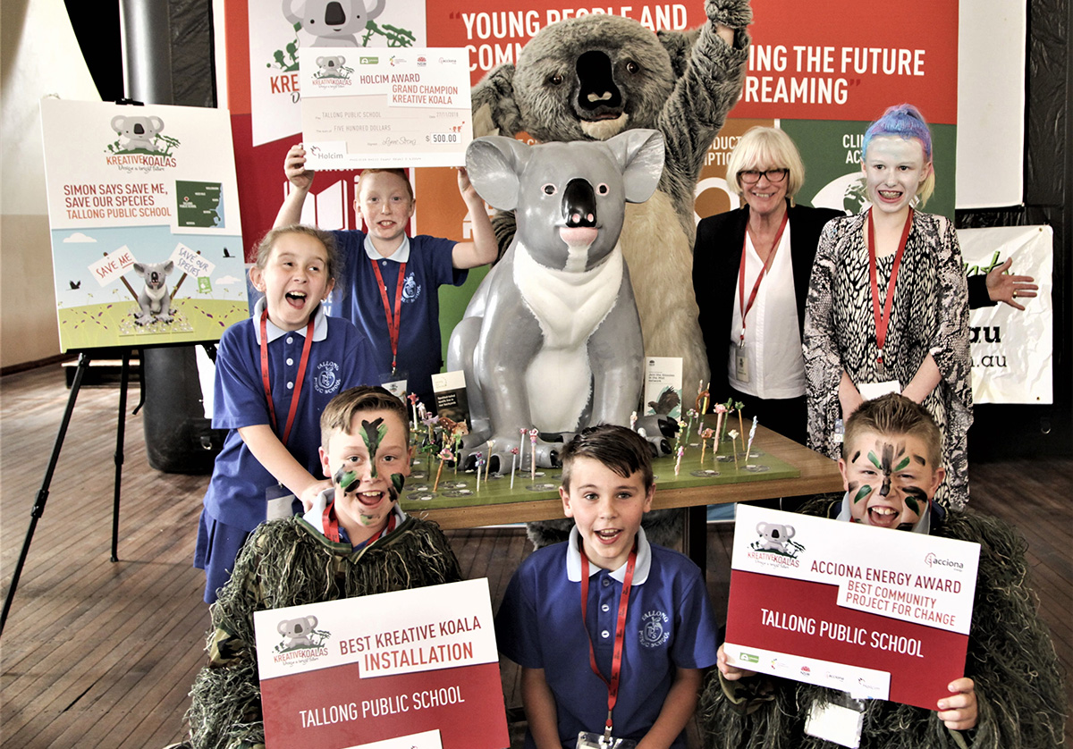 kreative koalas 2018 grand champion tallong public school